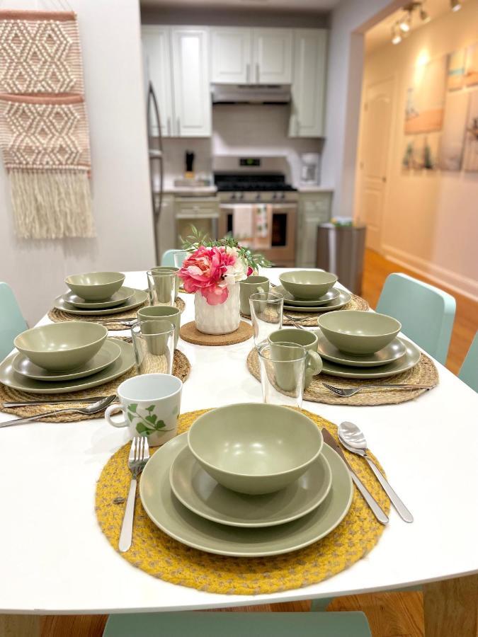 Modern Apartment With Parking & Quick Ride To Manhattan New York Exterior foto