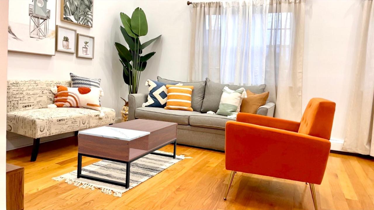 Modern Apartment With Parking & Quick Ride To Manhattan New York Exterior foto
