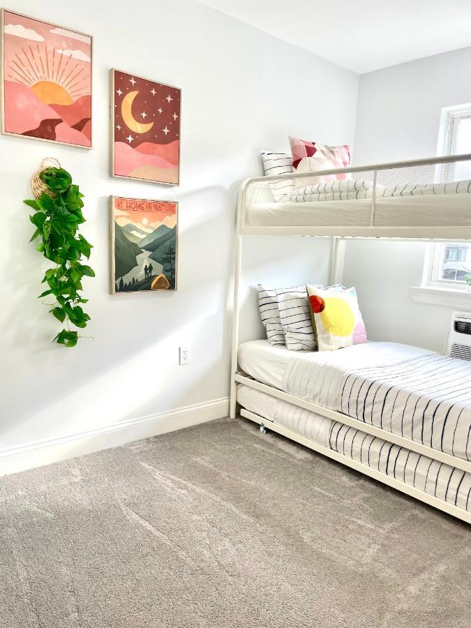 Modern Apartment With Parking & Quick Ride To Manhattan New York Exterior foto